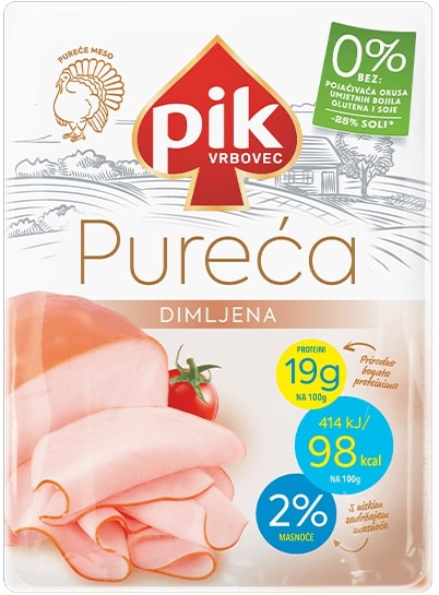 pik pureca dimljena